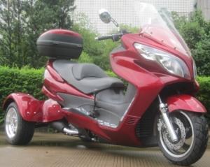 atlas 300cc 3 wheel trike scooter moped