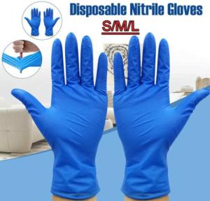 Wholesale medical gloves: Medical Nitrile Gloves Powder-free Anti-acid Gloves Civil Use for Doctor Examination