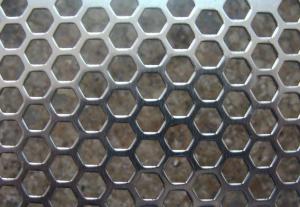 Wholesale hexagonal mesh: Baitong Hexagonal Hole Stainless Steel Perforated Metal Mesh