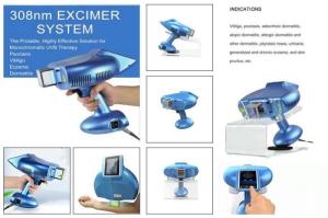 Wholesale salon machine: 308nm Salon Beauty Machine LED Uvb Vitiligo Excimer Laser