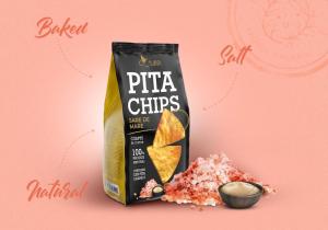 Wholesale salts: COLIBRI Pita Chips with Sea Salt