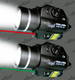 Green Laser Sight and 200 Lumens CREE Q5 LED Light Combo