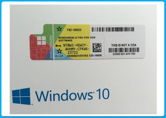 Microsoft Windows 10 Professional Coa Pro Microsoft Windows 10 ...