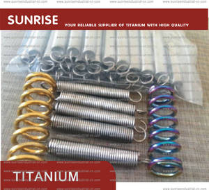 Wholesale titanium spring: Titanium Springs Grade 5