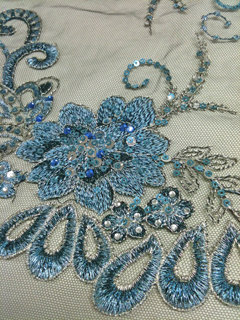 Embroidery Beading Lace, Embroidery Fabric from Sandara Co., Ltd., Korea