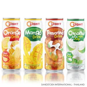 Wholesale coconut water with orange: Canned Fruit Juice and Drinks 240 Ml.