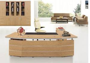 Wholesale wooden pedestal: Modern Round Office Desk