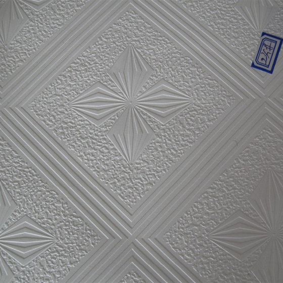 595 X 595 X 7mm Pvc Laminated Gypsum Ceiling Tiles Id