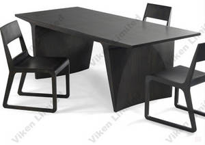 Wholesale Dining Tables: Alta Rectangular Solid Bamboo Dining Table