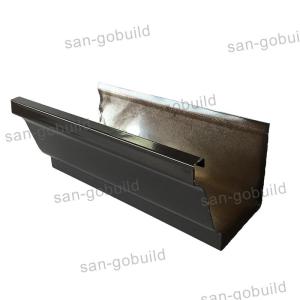 Wholesale roof gutter system: 5.0k Aluminum Gutter