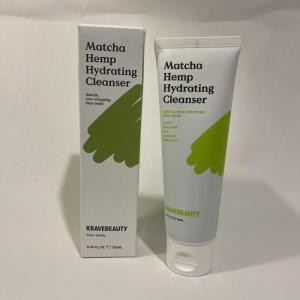 Wholesale cleanser: Krave Beauty Matcha Hemp Hydrating Cleanser 120ml