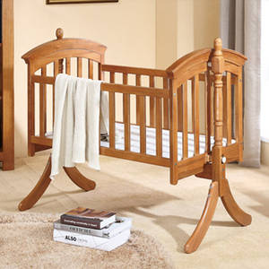 Small Baby Bed Can Swing&Simple Crib