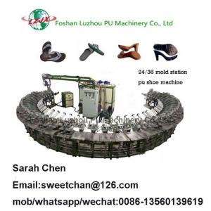 Wholesale used footwear: China PU Shoe Sole Pouring Machine/Footwear Moulding Machine