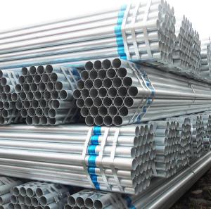 Wholesale galvanized production: Galvanized Steel Pipe Mengniu Metal Products