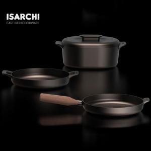 Wholesale nonstick cookware: New Products Non-Stick Pans Polished Cast Iron Cookware Set