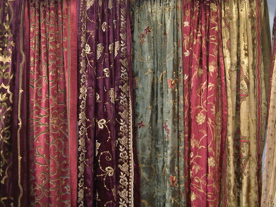 Sell Silk Velvet Curtains