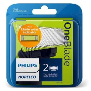 Wholesale blades: Philips Norelco Oneblade Replacement Blade 2-Pack, Brand New Sealed *QP232
