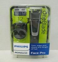 philips Norelco Face Pro One Blade Trim Edge Shave 12 Length Wet & Dry