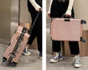 Wholesale factory trolley: Travel Luggage 2 Pieces Trolley Luggage Sets Factory Wholesale PC Suitcase