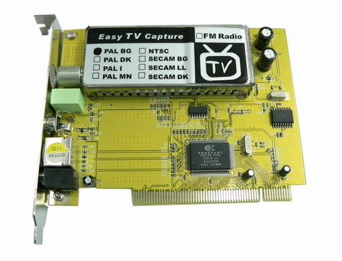 Pci tv capture on sale card