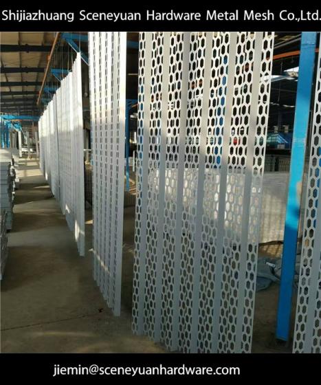 Sell Perforated aluminium panels 3mm with powder coating