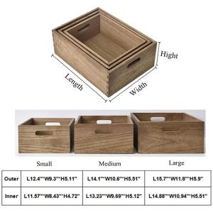 Wholesale wooden jewelry box: Custom Wooden Storage Box