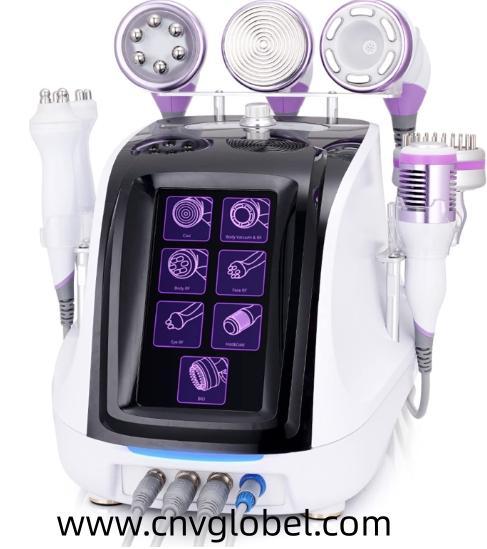 RF Cavitation Beauty Machine Facial Care Body Contour Shape Slimming Anti-Cellulite Micro-Current Li