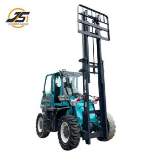 Wholesale off road all terrain: Factory Price 5 Ton All-terrain Custom Forklift High Quality 5 Ton Off Road Forklift
