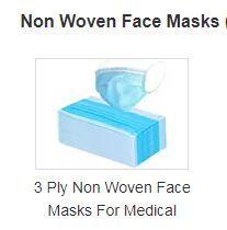 Wholesale non woven: Non Woven Face Masks