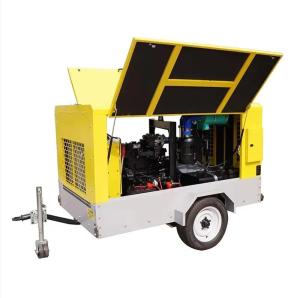 Wholesale lifting gear: Mobile Diesel Screw Engine Compressor 194KW Engine Power Air Compressor 17bar 18bar