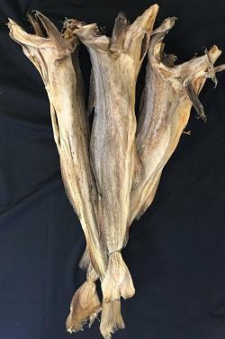 Sell  Norwegian Stockfish (Round Cod, 50-70cm Long)