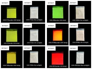 Wholesale uva rt98: Manufacturer of Fluorescent Color Powder Pigment, UV Invisible Fluorescent Pigment Red Yellow Green