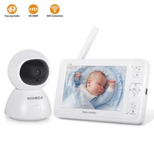 Wholesale cctv monitor: Security Wireless Wifi Baby Monitor Camera with 5 Inch LCD Screen