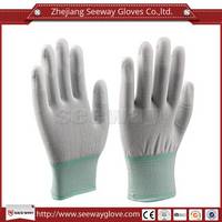 Sell SeeWay 808 Cleanroom Nylon and PU Fingertip Coated Gloves