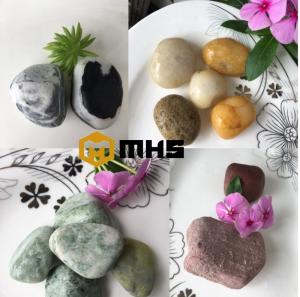 Wholesale colorful fountain: Various Colors of Decorative Tumbled Pebble Stone for Outdoor Decoration