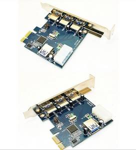 Wholesale card usb: PCI Express USB3.0  3+1 Ports PCI-E Controller Card 5Gbps 3+1 Port