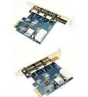 PCI Express USB3.0 3+1 Ports PCI-E Controller Card 5Gbps 3+1 Port