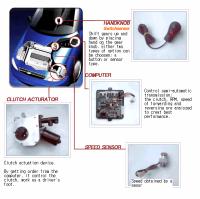 Semi-automatic transmission conversion kit for cars and...