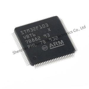 Wholesale f: STM32F103VBT6 ARM Microcontrollers MCU 32 BIT Cortex M3 128K 20KB RAM 2X12 ADC