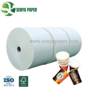 Wholesale Paper Cups: PE Coated  Roll Raw Materials for Paper Cups Food Grade Cupstock Bobins Virgin Wood Pulp Paper