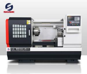Wholesale double bed: Double Spindle CAK6150V One Price Casting 400mm Bed Width CNC Lathe