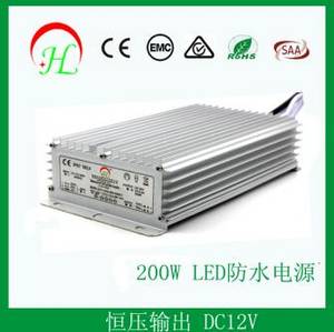Wholesale driver ip67: LED Driver Constant Voltage 200W 12V 16.6A Waterproof IP67
