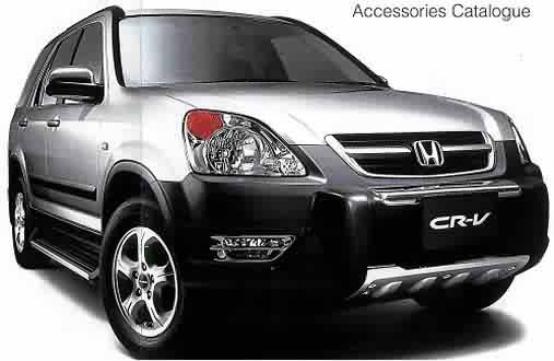 2002 honda shop crv accessories