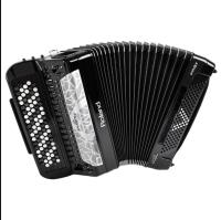 Roland FR-8XB V-Accordion, Button-Type, Black