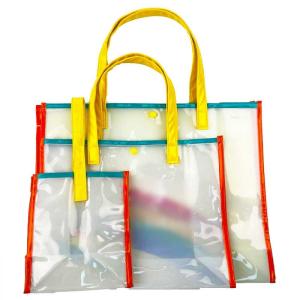 Wholesale bag pvc: Transparent Tote Bag,PVC Gift Bag