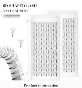 Wholesale eyelash fan: High Quality 3D Long Sterm Premade Fan Lashes