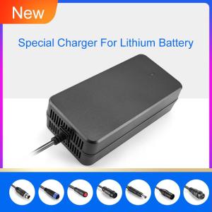 Wholesale battery charger: 36V Lithium Battery Charger Output 42V 2A 36V 10S Lithium Batteries Pack DC 5.5*2.5 2.1mm Plug Ebike