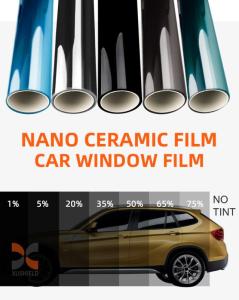 Wholesale tint film: 99% UV IR Block Nano Carbon Film Solar Car Window Glass Tint Film Privacy Film for Windows Car Tints