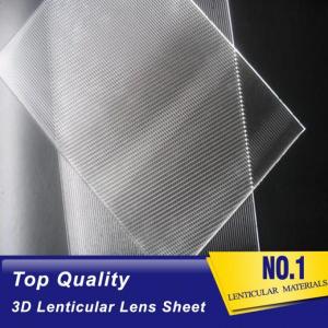 Wholesale plastice: 70 LPI 3D Lenticular Plastic Sheets 0.9mm Lenticular Lamination Film PET Flip Lenticular Sheets