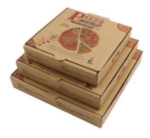 Wholesale pizza box: OEM Pizza Box with Good Quality for Export 1pcs Free Sample with Paying Shipping Fee